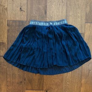 Abercrombie & Fitch Blue High-Low Skirt